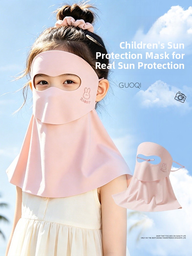 Kids Face Mask - Çocuklar İçin Açık Hava Güneş Korumalı