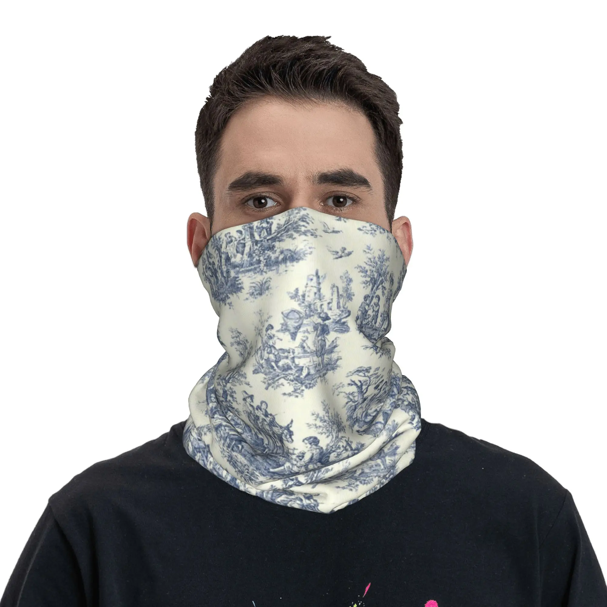 Yeni Toz Mavisi Fransız Toile  - Neck Gaiter Face Cover incelemesi ve fiyatı